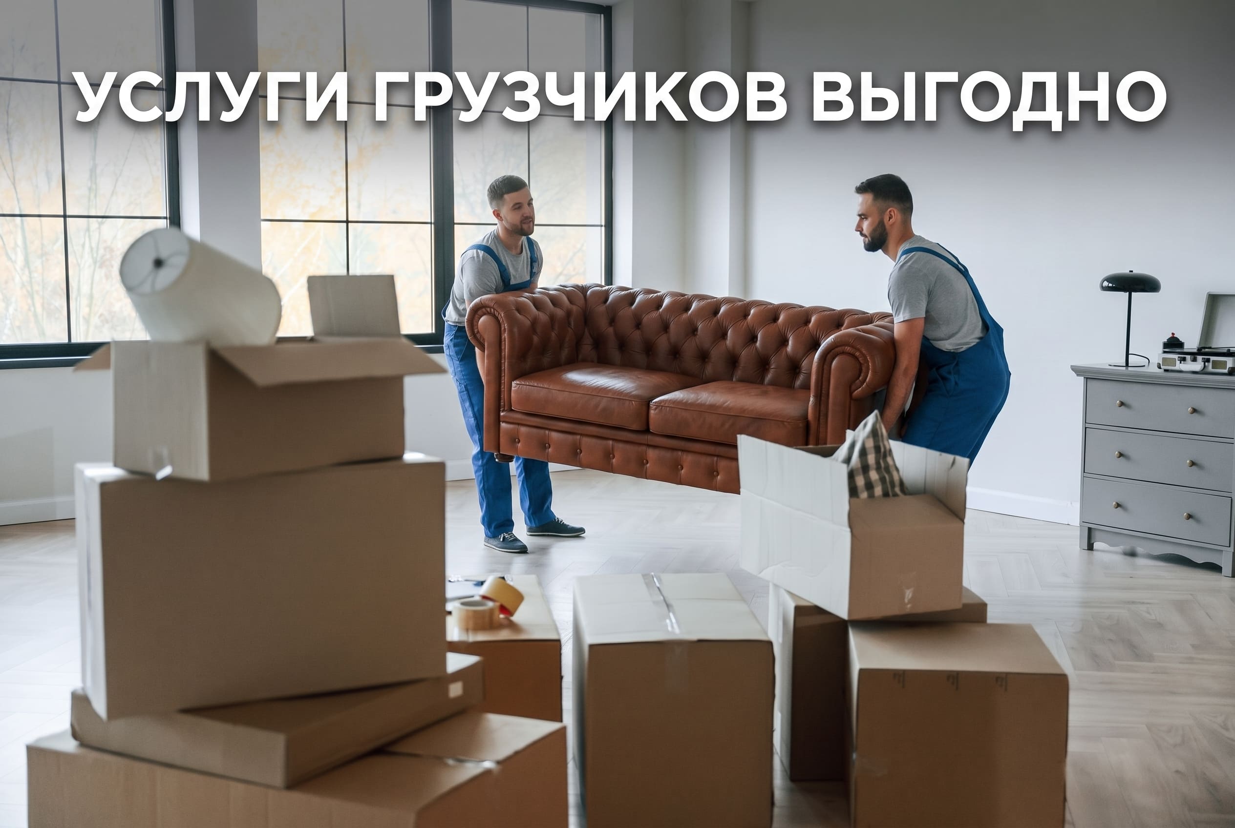 Грузоперевозки с грузчиками
